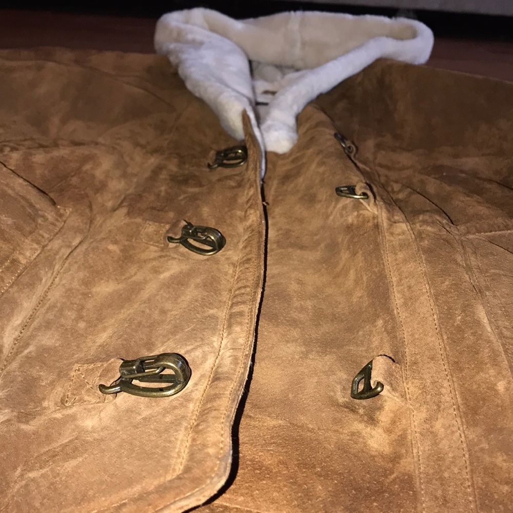 Authentic Suede Jacket! Perfect For Cold Days!! - image 2